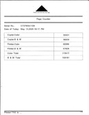 Impresora Láser RICOH MPC4504 SEMINUEVO SERIE: 14362/C737M341109