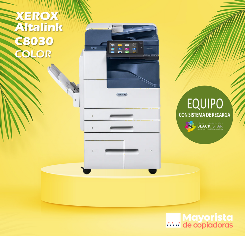 Impresora Multifuncional Color Xerox Altalink C8030 Servicio Certificado