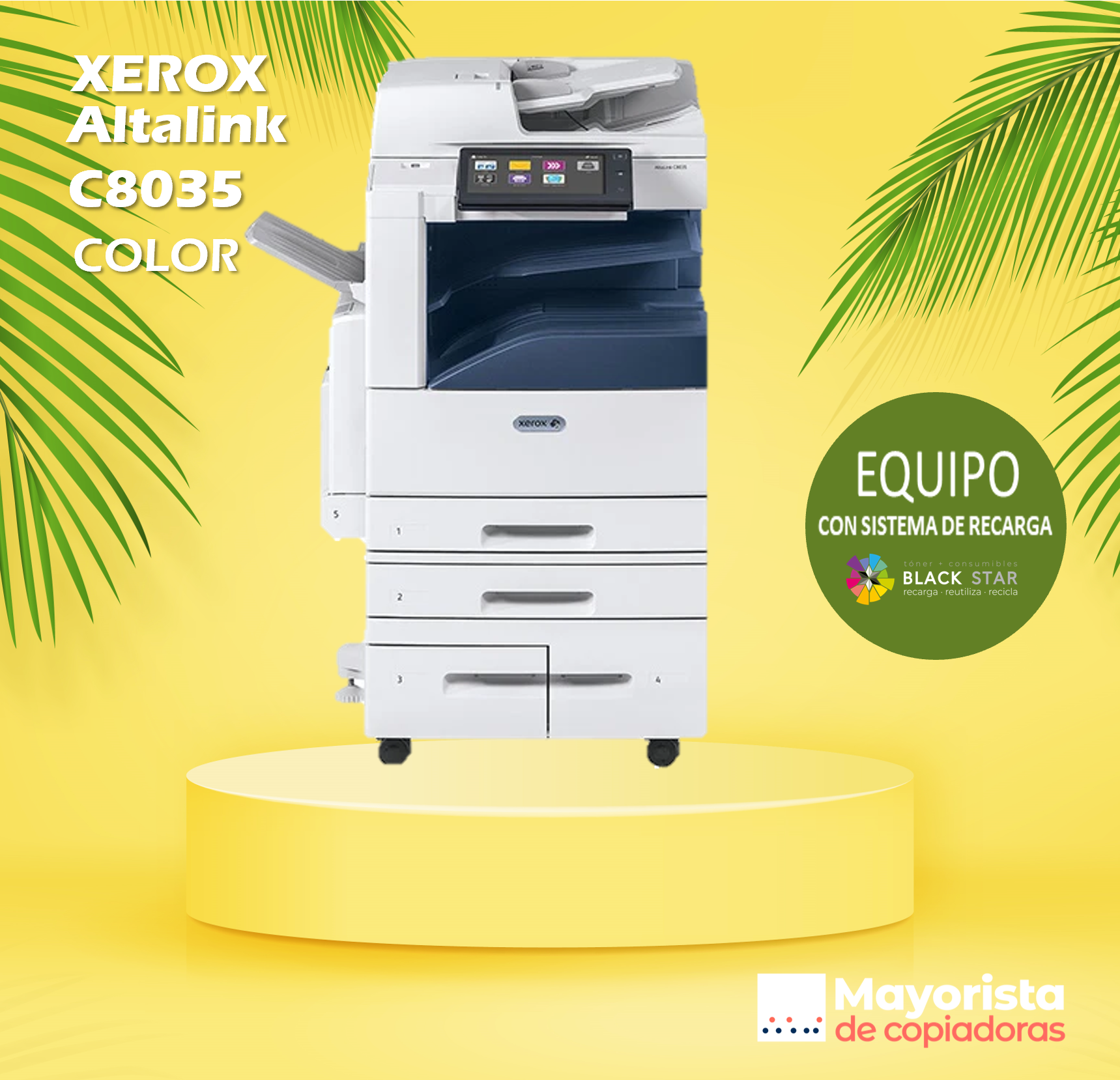 Impresora multifuncional Xerox Altalink C8035