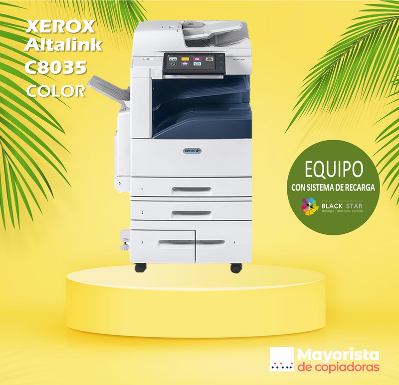 Impresora Láser Color Xerox Altalink C8035 Servicio Certificado