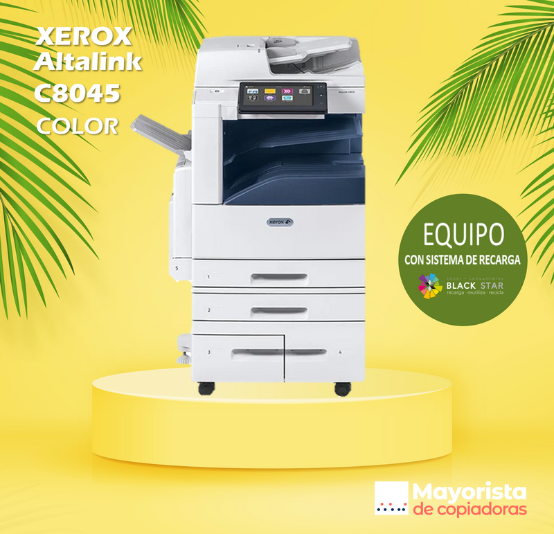 Impresora Multifuncional Color Xerox Altalink C8045 Servicio Certificado