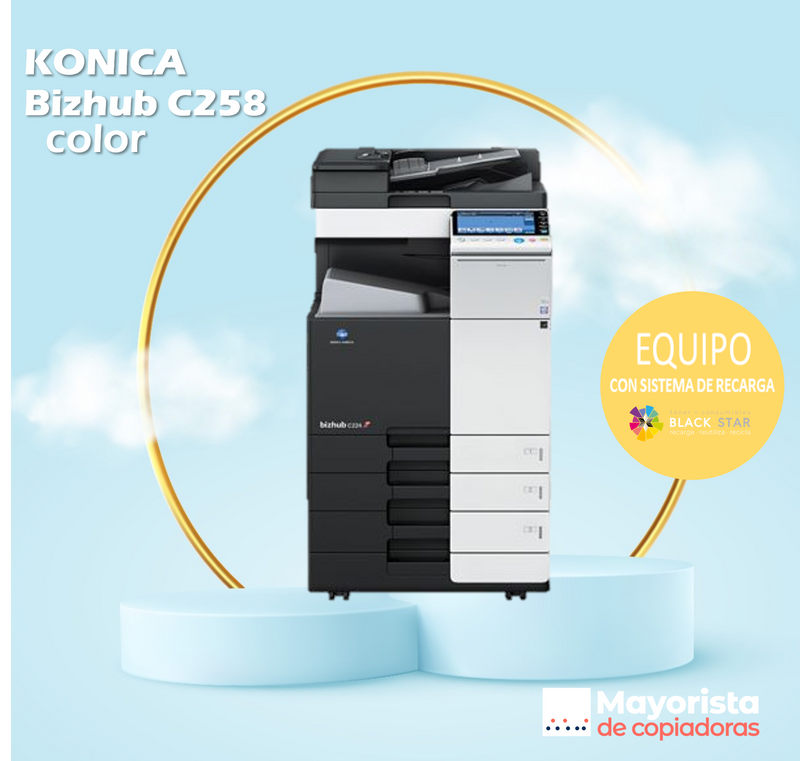 Impresora láser Konica C258