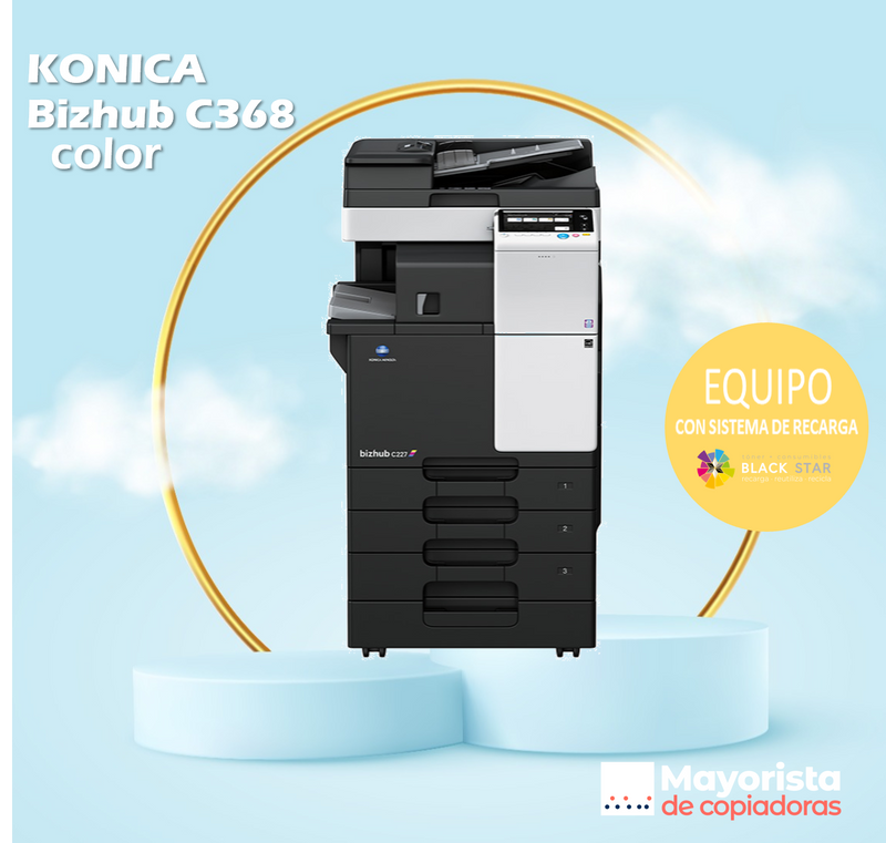 Impresora multifuncional Konica C368