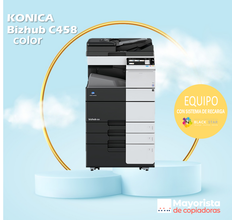 Impresora multifuncional Konica Bizhub C458