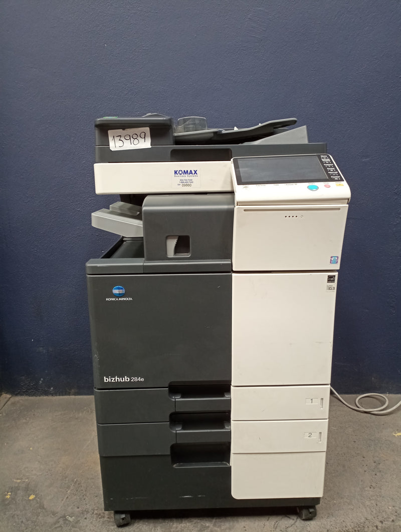 Impresora Láser KONICA MINOLTA BIZHUB 284e SEMINUEVO SERIE: 13989/A61G011009603