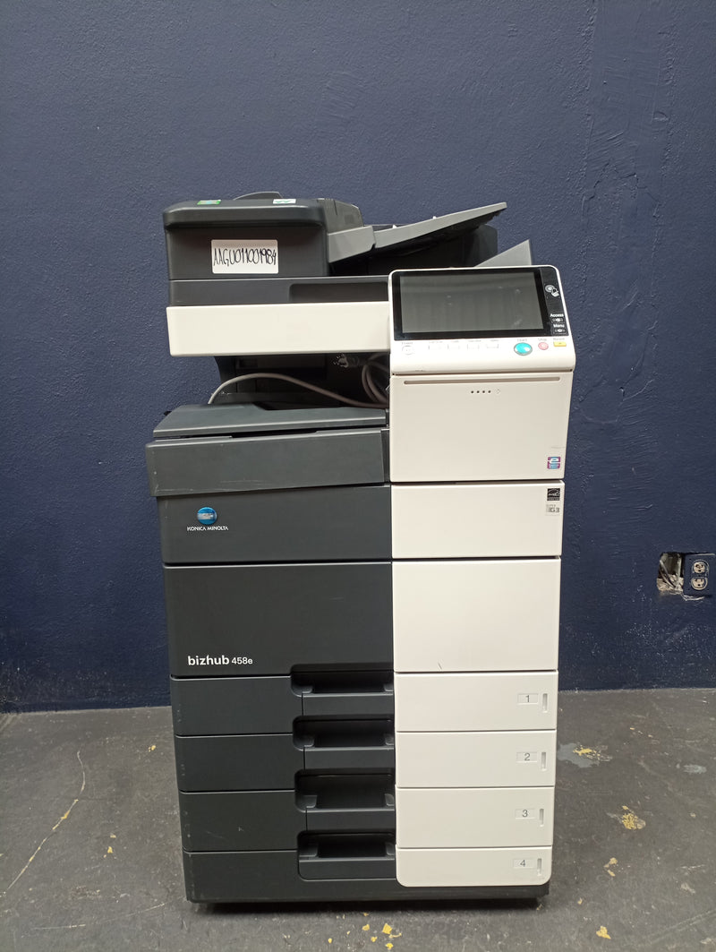 Impresora Láser KONICA MINOLTA BIZHUB 458e SEMINUEVO SERIE: 13995/AA6U011001984