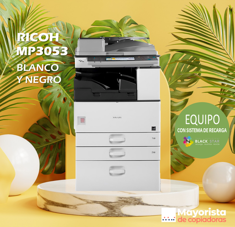 Impresora multifuncional Ricoh MP3053