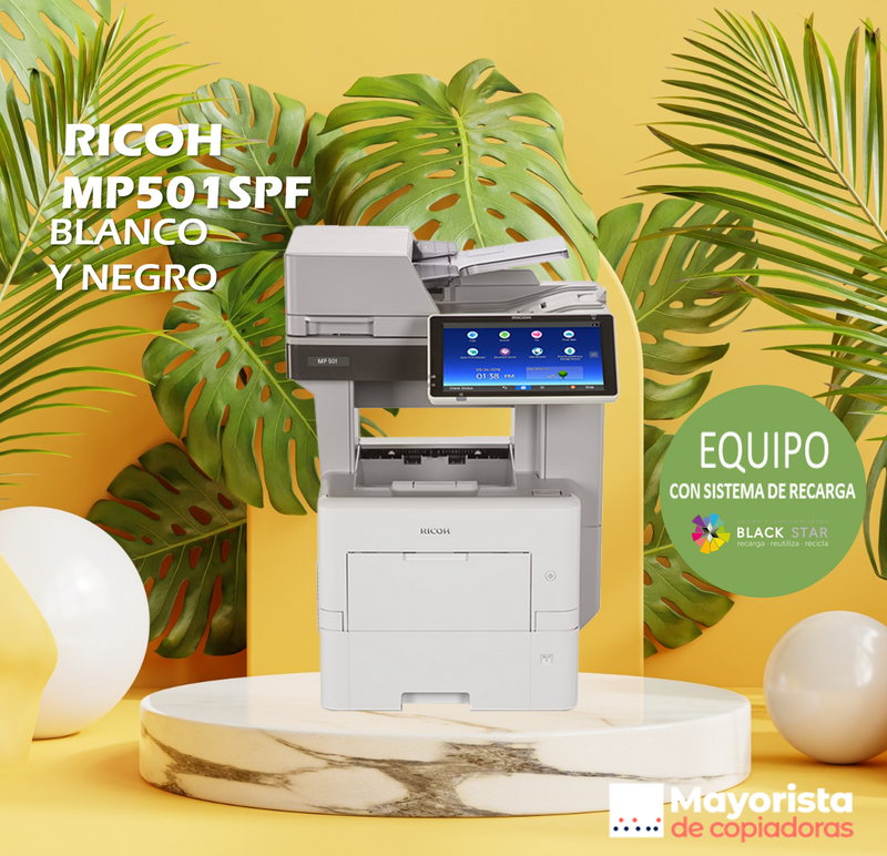 Impresora multifuncional Ricoh MP501 SPF