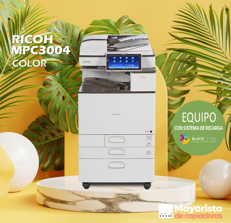 Impresora multifuncional Ricoh MPC3004