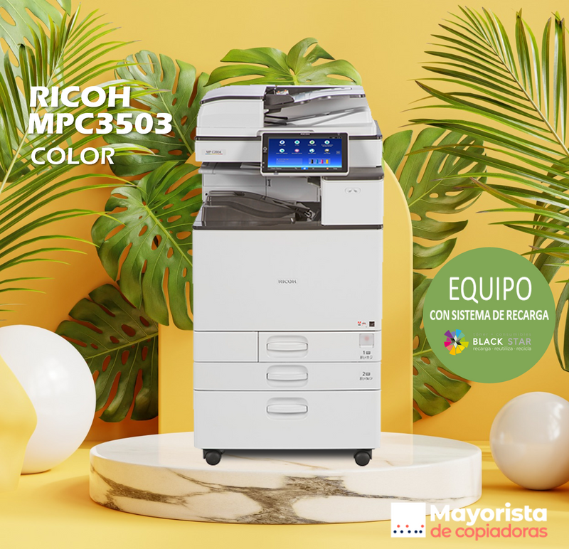 Impresora multifuncional Ricoh MPC3503