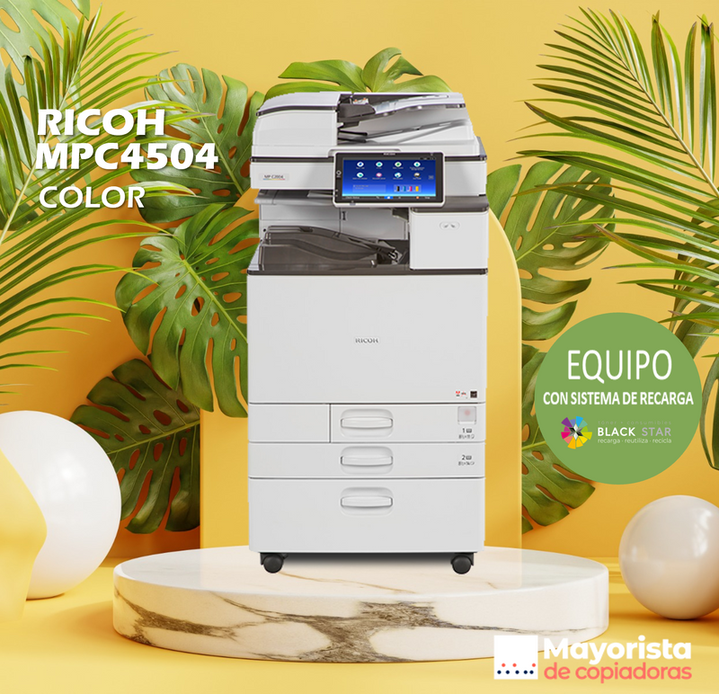 Impresora multifuncional Ricoh MPC4504