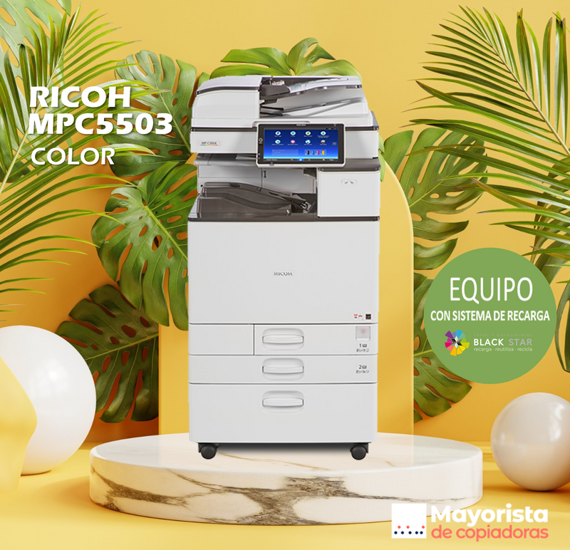 Impresora multifuncional Ricoh MPC5503