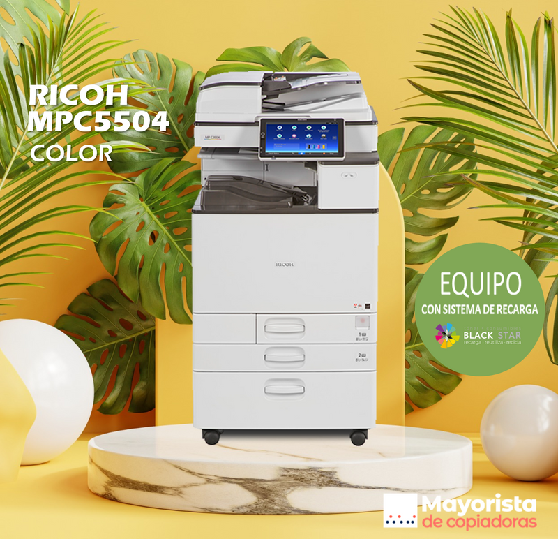 Impresora multifuncional Ricoh MPC5504