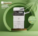 Impresora Láser Color Sharp MX5071 Servicio Certificado