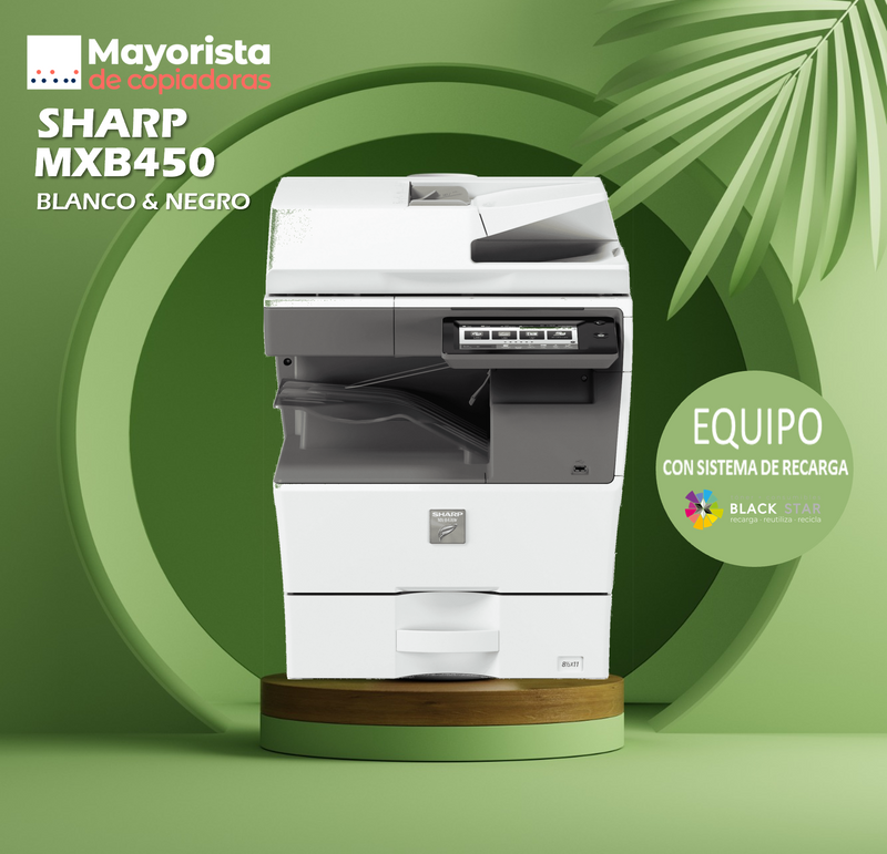 Impresora multifuncional Sharp MXB450 Seminuevo