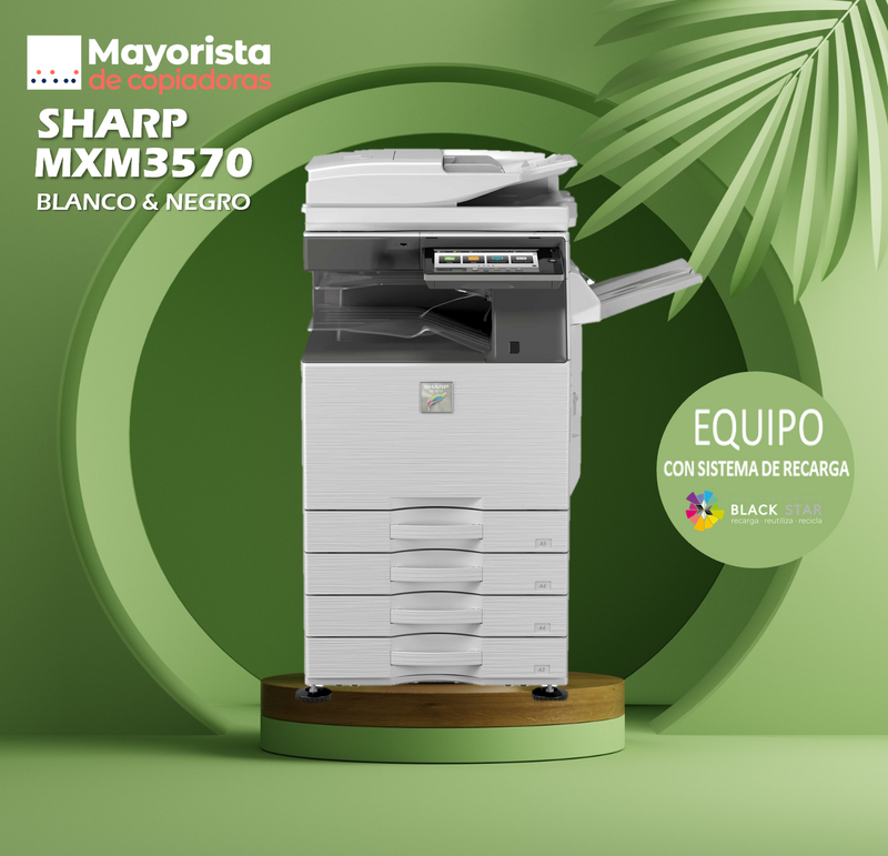 Impresora multifuncional Sharp MXM3570 Seminuevo