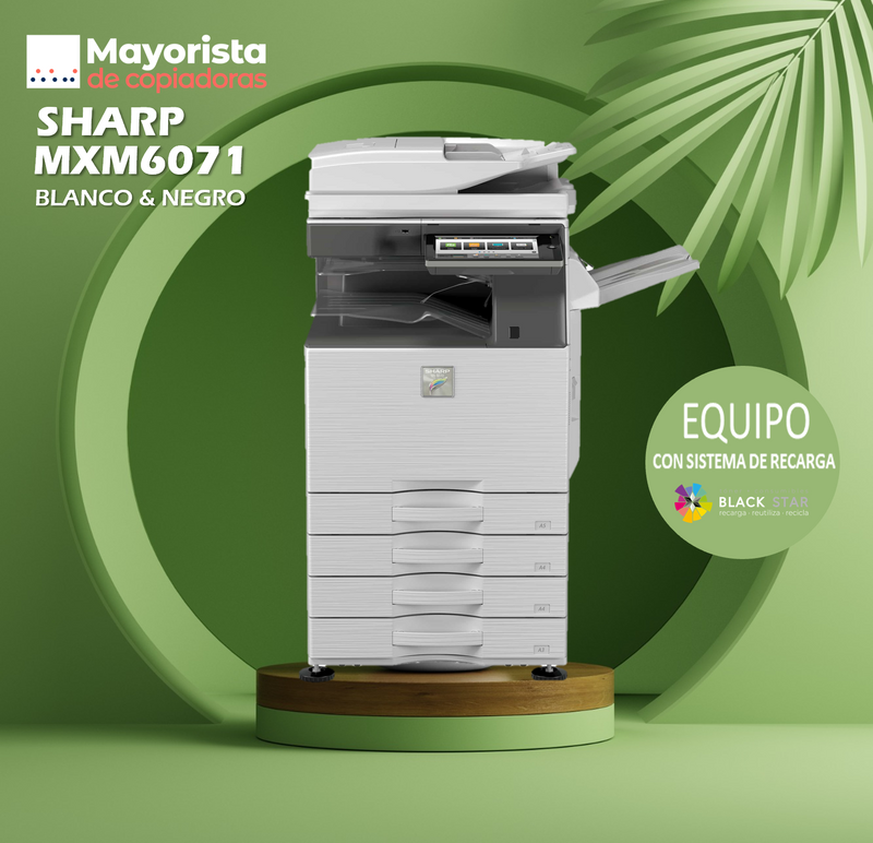 Impresora láser Sharp MXM6071