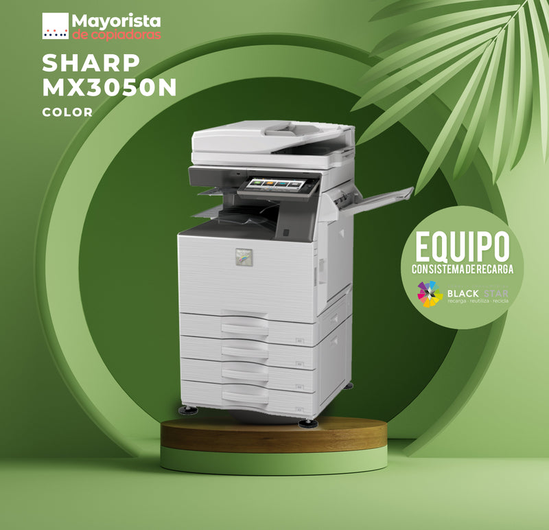 Impresora Láser Color Sharp MX3050 Servicio Certificado