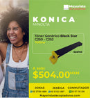 Cartucho de Tóner Amarillo Compatible Konica Minolta C250, C252, Tn210, 18001797