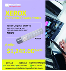 Cartucho de Tóner Xerox Original Negro 6R1146 Copy Centre 265, 275, 5665, 5675, 5687