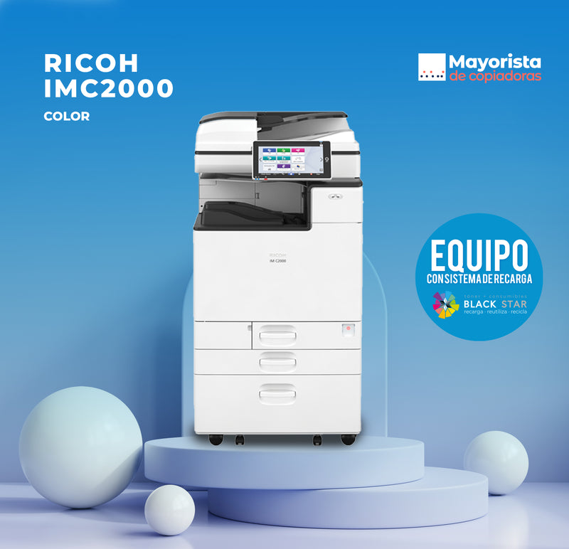 Copiadora e Impresora Digital COLOR Ricoh IMC2000 "Nuevo"