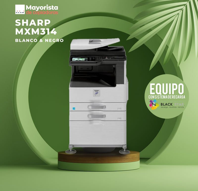 Impresora multifuncional Sharp MXM314 Seminuevo